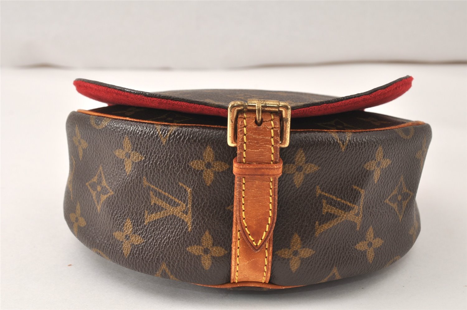 Authentic Louis Vuitton Monogram Tambourine Shoulder Cross Bag M51179 Junk 4633K