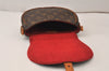 Authentic Louis Vuitton Monogram Tambourine Shoulder Cross Bag M51179 Junk 4633K