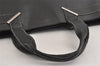 Authentic GUCCI Vintage Shoulder Tote Bag Leather Black 4635J