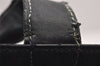 Authentic GUCCI Vintage Shoulder Tote Bag Leather Black 4635J
