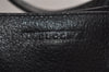 Authentic GUCCI Vintage Shoulder Tote Bag Leather Black 4635J