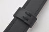 Authentic Louis Vuitton Leather Shoulder Strap Black 39.8-45.7" LV 4637K