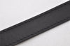 Authentic Louis Vuitton Leather Shoulder Strap Black 39.8-45.7" LV 4637K