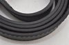 Authentic Louis Vuitton Leather Shoulder Strap Black 39.8-45.7" LV 4637K