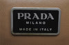 Authentic PRADA Saffiano Leather Nappa Briefcase Business Bag V215 Black 4638J