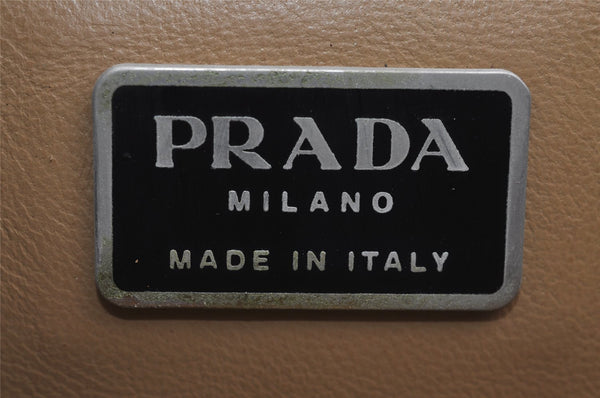 Authentic PRADA Saffiano Leather Nappa Briefcase Business Bag V215 Black 4638J