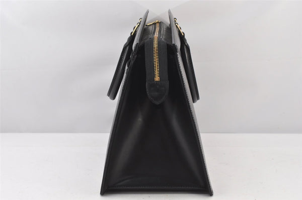 Authentic Louis Vuitton Epi Riviera Hand Bag Black M48182 LV Junk 4638K