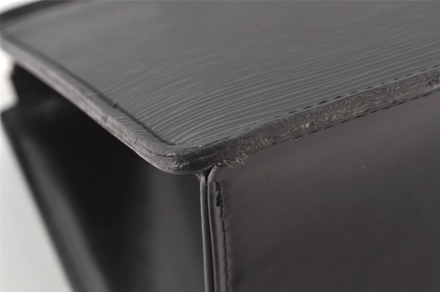 Authentic Louis Vuitton Epi Riviera Hand Bag Black M48182 LV Junk 4638K