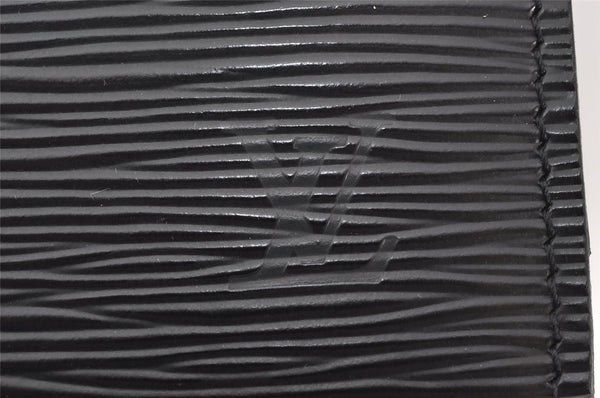 Authentic Louis Vuitton Epi Riviera Hand Bag Black M48182 LV Junk 4638K