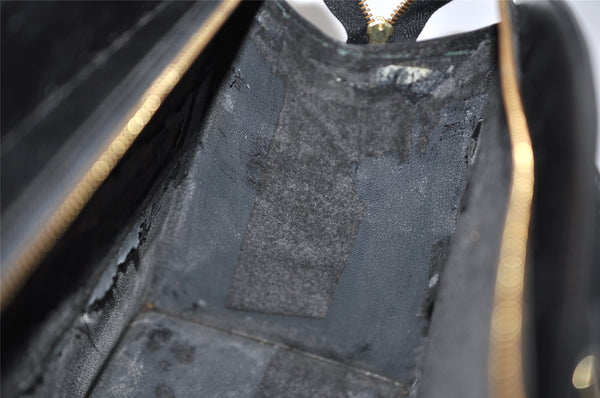 Authentic Louis Vuitton Epi Riviera Hand Bag Black M48182 LV Junk 4638K