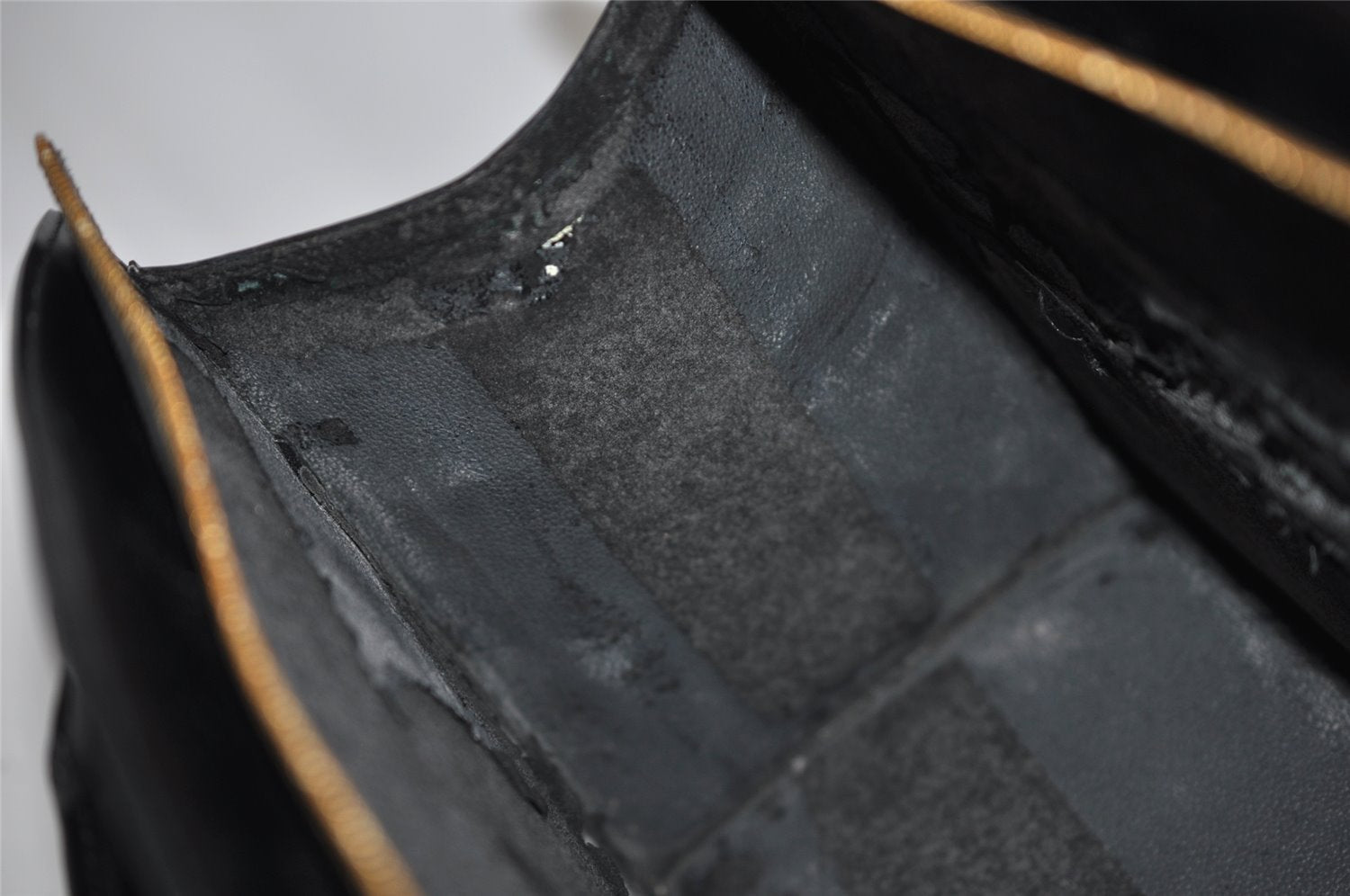 Authentic Louis Vuitton Epi Riviera Hand Bag Black M48182 LV Junk 4638K