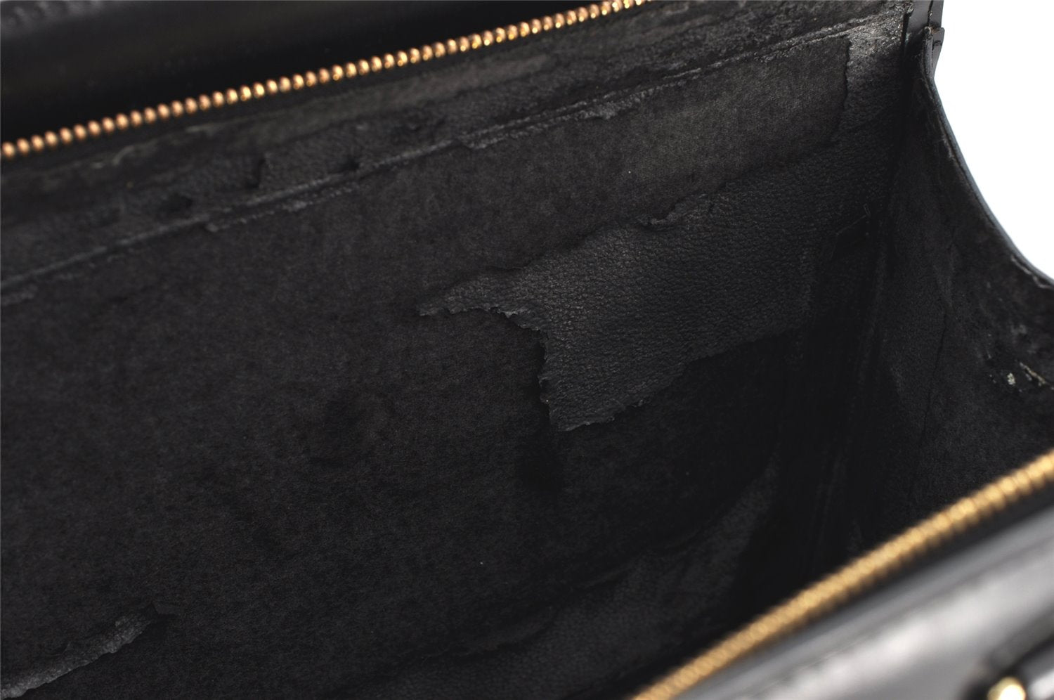 Authentic Louis Vuitton Epi Riviera Hand Bag Black M48182 LV Junk 4638K