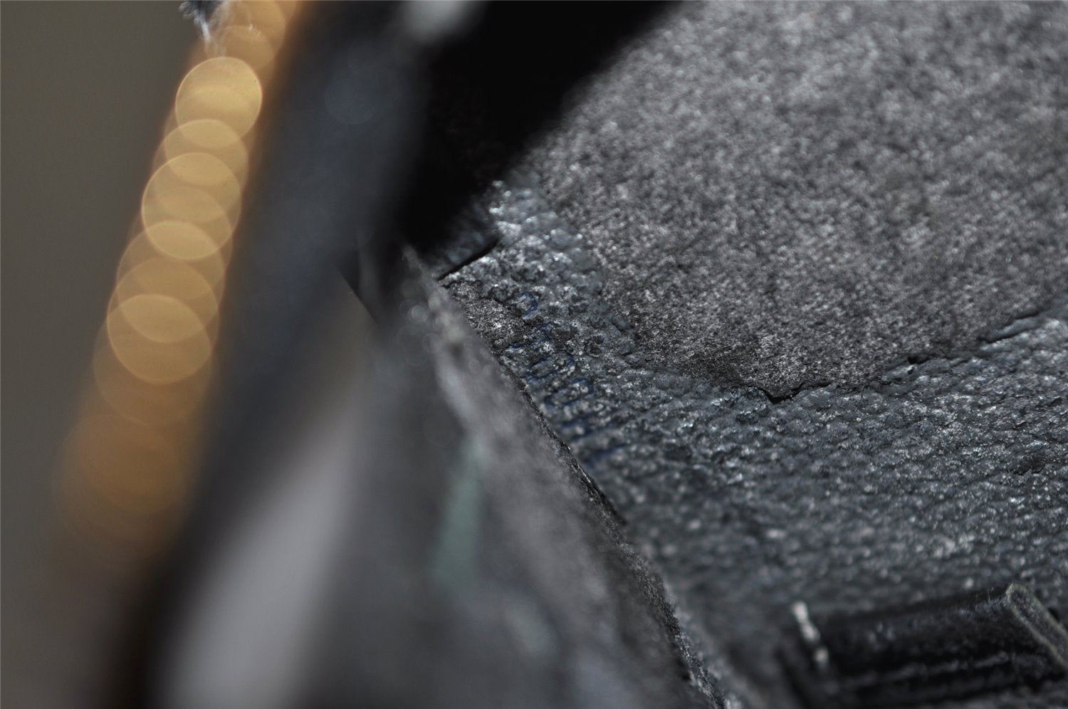 Authentic Louis Vuitton Epi Riviera Hand Bag Black M48182 LV Junk 4638K