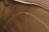 Authentic CHANEL Caviar Skin Medallion CC Logo Shoulder Tote Bag Beige 4639I