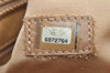 Authentic CHANEL Caviar Skin Medallion CC Logo Shoulder Tote Bag Beige 4639I