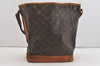 Authentic Louis Vuitton Monogram Noe Shoulder Drawstring Bag M42224 LV 4639J