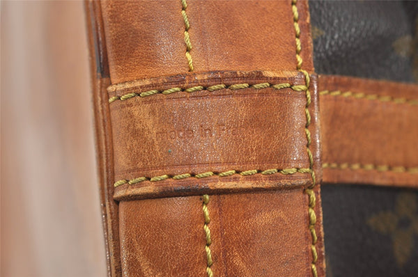 Authentic Louis Vuitton Monogram Noe Shoulder Drawstring Bag M42224 LV 4639J