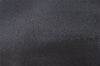 Authentic FENDI Zucchino Mamma Baguette Shoulder Bag Canvas Leather Navy 4640I