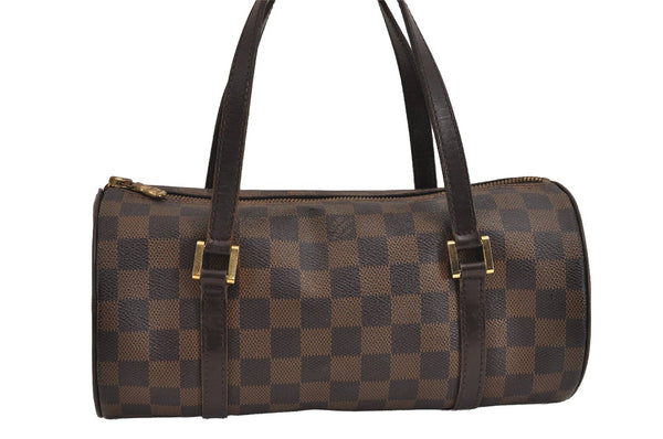 Authentic Louis Vuitton Damier Papillon 26 Hand Bag Purse N51304 LV 4641J