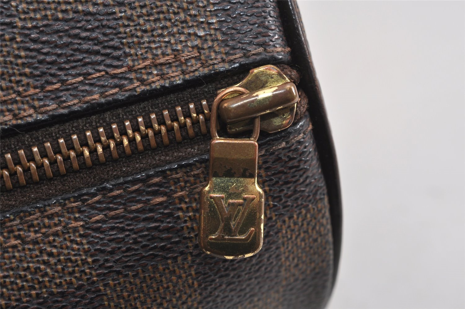 Authentic Louis Vuitton Damier Papillon 26 Hand Bag Purse N51304 LV 4641J