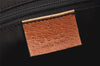 Authentic GUCCI Abbey Hand Boston Bag GG Canvas Leather 130942 Brown 4641K