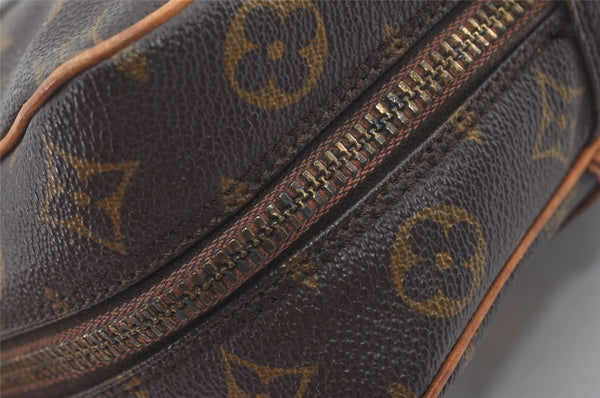 Authentic Louis Vuitton Monogram Danube GM Shoulder Cross Bag M45262 LV 4642I