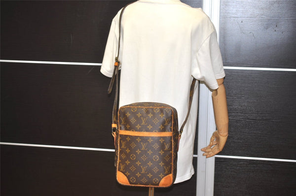 Authentic Louis Vuitton Monogram Danube GM Shoulder Cross Bag M45262 LV 4642I