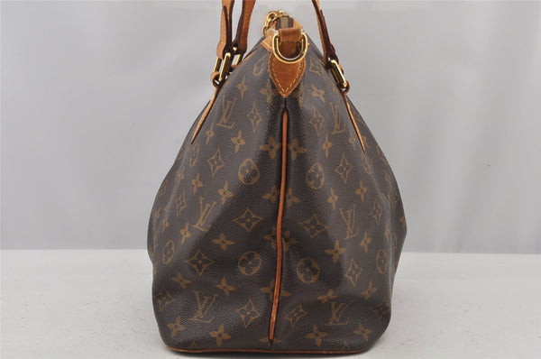 Authentic Louis Vuitton Monogram Palermo PM Shoulder Tote Bag M40145 LV 4642J