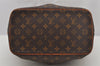 Authentic Louis Vuitton Monogram Palermo PM Shoulder Tote Bag M40145 LV 4642J