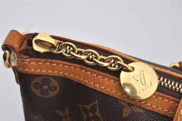 Authentic Louis Vuitton Monogram Palermo PM Shoulder Tote Bag M40145 LV 4642J