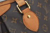 Authentic Louis Vuitton Monogram Palermo PM Shoulder Tote Bag M40145 LV 4642J