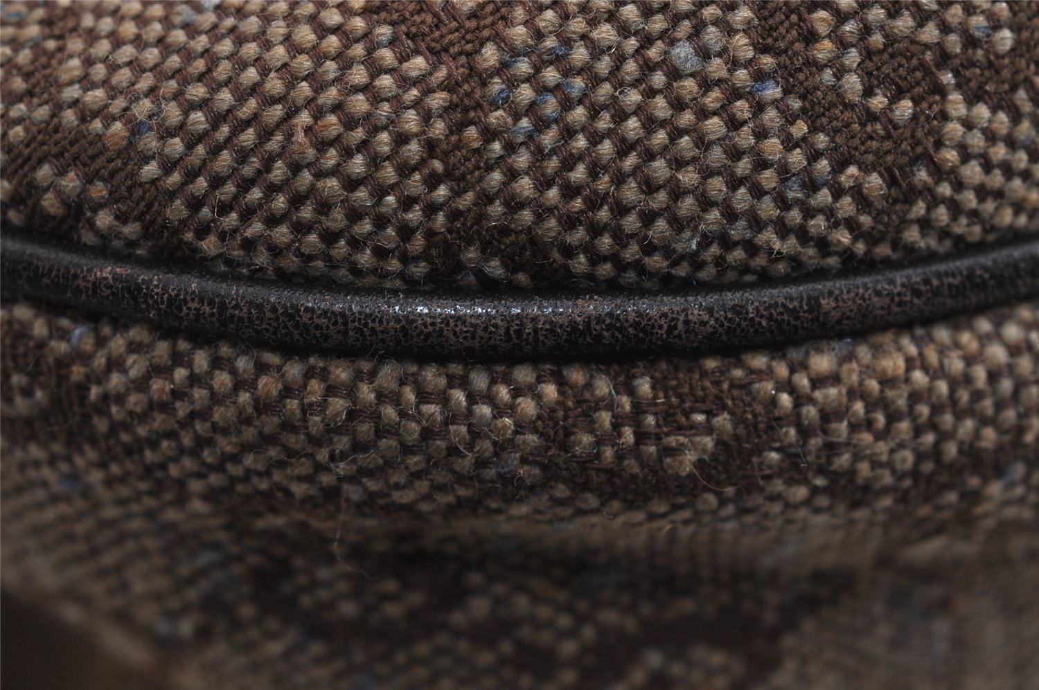 Authentic GUCCI Sukey Shoulder Hand Bag GG Canvas Leather 232955 Brown 4644J