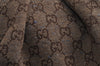 Authentic GUCCI Sukey Shoulder Hand Bag GG Canvas Leather 232955 Brown 4644J