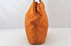 Authentic PRADA Nylon Tessuto Leather Shoulder Hand Bag Orange 4644K