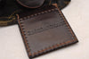 Authentic FENDI Vintage Zucca Shoulder Hand Bag Purse Nylon Leather Brown 4647I