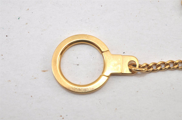 Authentic Louis Vuitton Chenne Ano Cles Key Chain Strap Gold M58021 LV 4649L