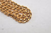 Authentic Louis Vuitton Chenne Ano Cles Key Chain Strap Gold M58021 LV 4649L