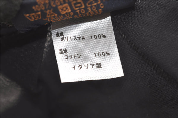 Auth Louis Vuitton Monogram Nylon Mask Cover Black M77147 Box 4652K