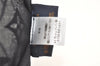 Auth Louis Vuitton Monogram Nylon Mask Cover Black M77147 Box 4652K