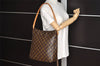Authentic Louis Vuitton Monogram Looping GM Shoulder Bag M51145 LV 4653I