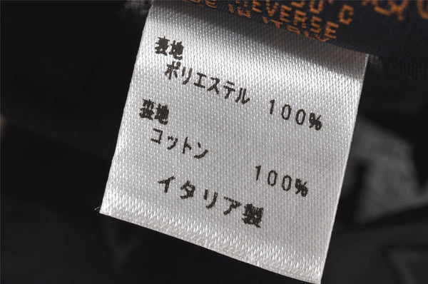 Auth Louis Vuitton Monogram Nylon Mask Cover Black M77147 Box 4653K