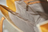 Authentic Louis Vuitton Vernis Reade MM Hand Bag Yellow M91141 LV 4654J