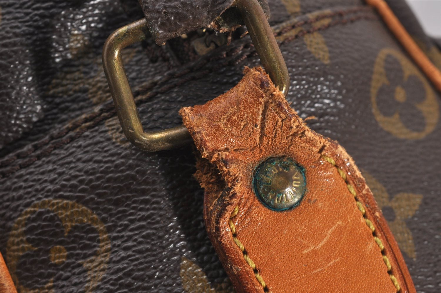 Authentic Louis Vuitton Monogram Amazone GM Shoulder Cross Body Bag LV 4656J