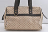 Auth Louis Vuitton Monogram Mini Josephine GM Hand Bag Beige M92413 LV 4656K