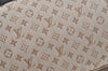 Auth Louis Vuitton Monogram Mini Josephine GM Hand Bag Beige M92413 LV 4656K