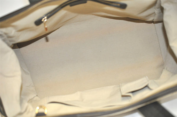 Auth Louis Vuitton Monogram Mini Josephine GM Hand Bag Beige M92413 LV 4656K