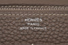 Authentic HERMES Dogon GM Vintage Leather Long Wallet Purse Brown 4657I