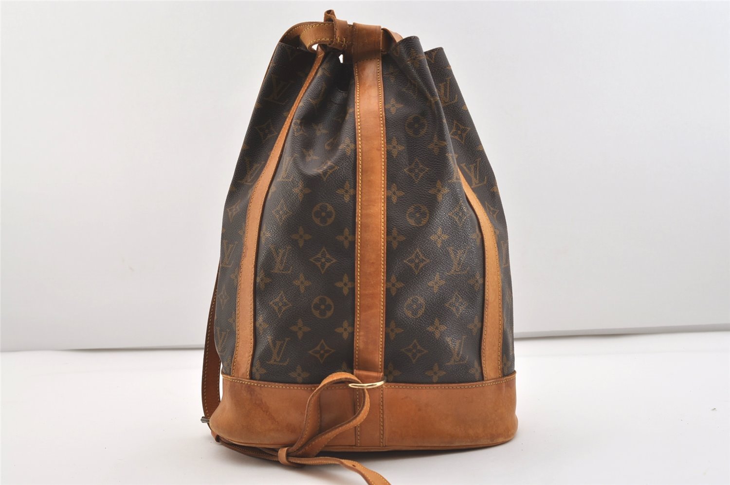 Authentic Louis Vuitton Monogram Randonnee PM Shoulder Bag M42243 LV 4657J