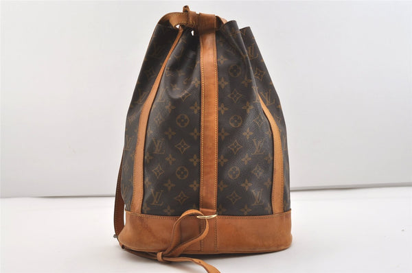 Authentic Louis Vuitton Monogram Randonnee PM Shoulder Bag M42243 LV 4657J