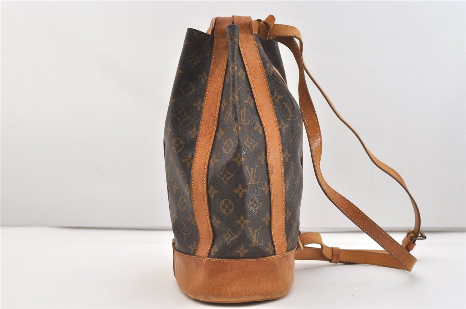 Authentic Louis Vuitton Monogram Randonnee PM Shoulder Bag M42243 LV 4657J